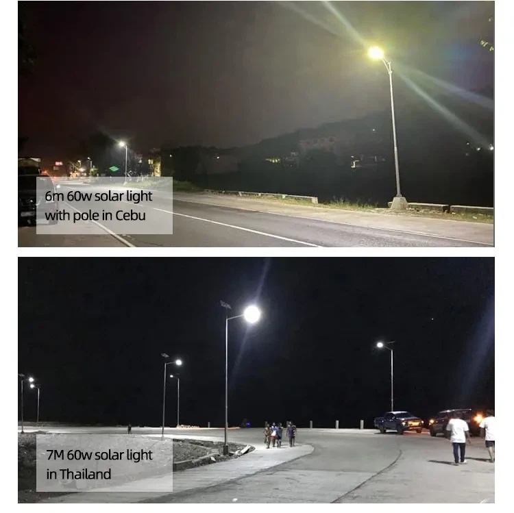 smart solar street light application