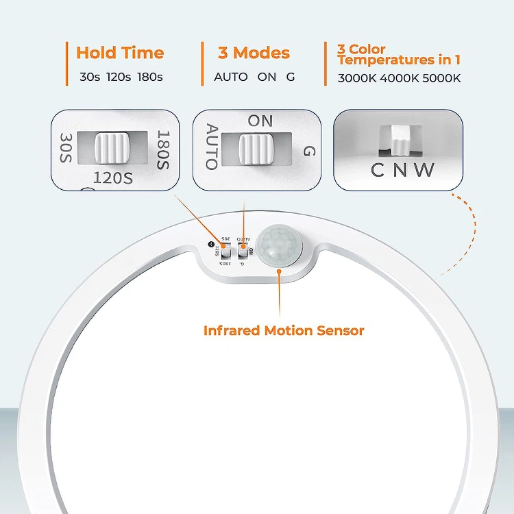Motion Sensor Ceiling Light Wired 1 Motion Sensor Ceiling Light Wired 1