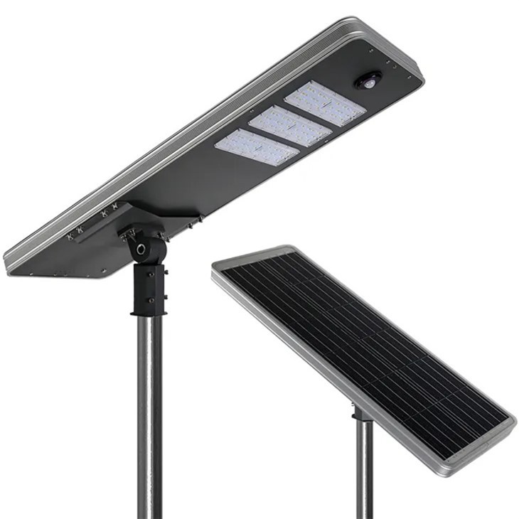 Đèn đường năng lượng mặt trời LED tích hợp 120W
