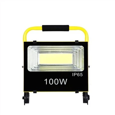 Đèn pha LED năng lượng mặt trời có thể sạc lại