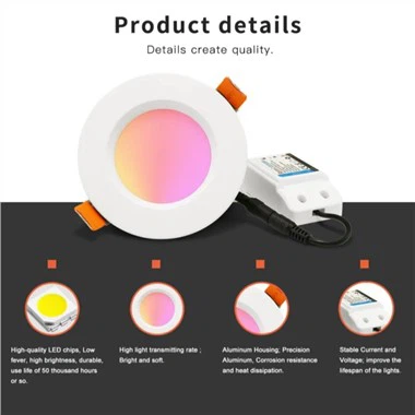 Đèn Led Downlight Tri Color Dimmable