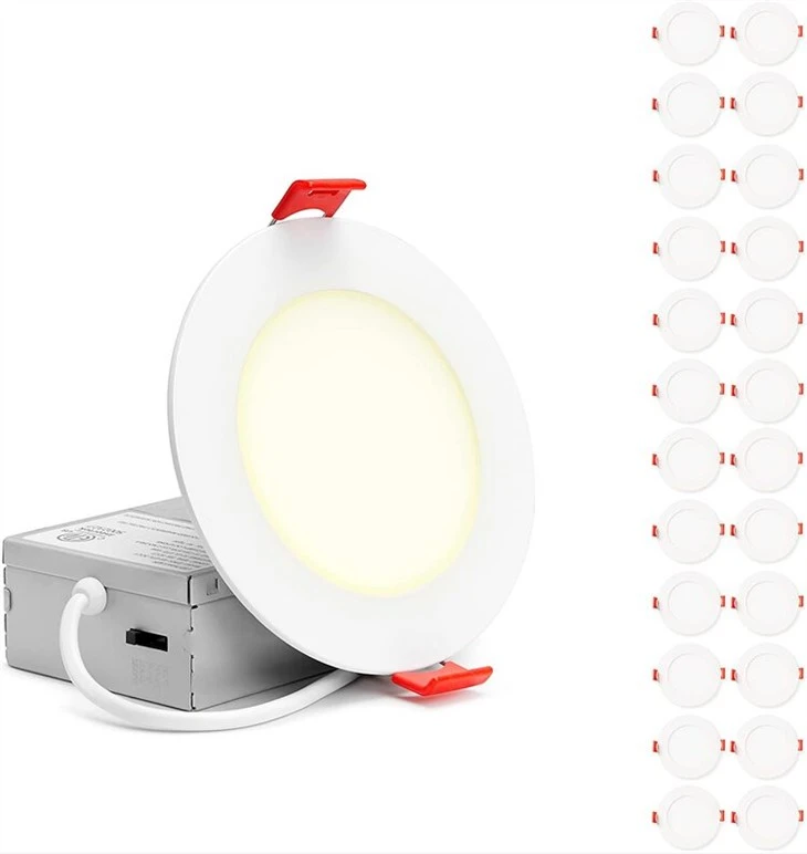 Đèn Downlight không dây có thể điều chỉnh độ sáng siêu mỏng