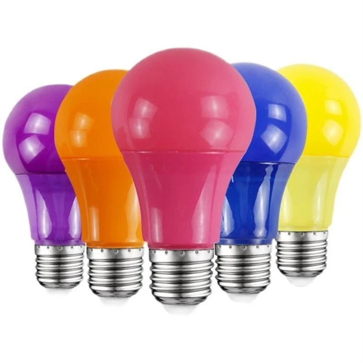 5W 7W 9W Energy Colorful E27 LED Bulbs Light price