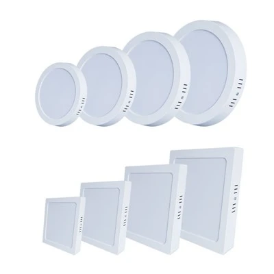 Đèn led bảng tròn gắn trên bề mặt trong nhà