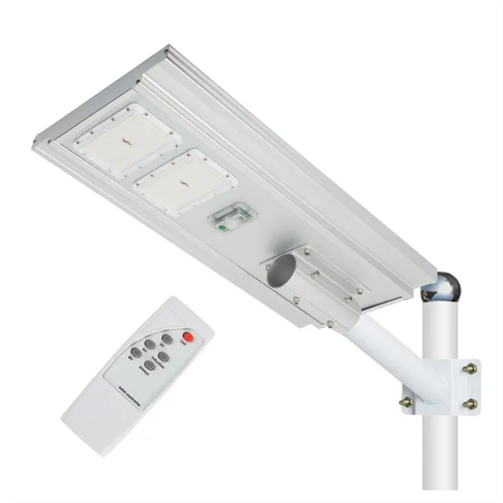 Solar Powered Parking Lot Light