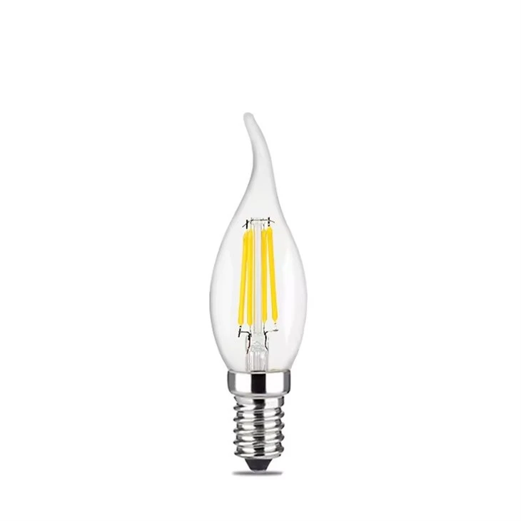 Vintage Dimmable Led Candle Filament Bulb Light factory