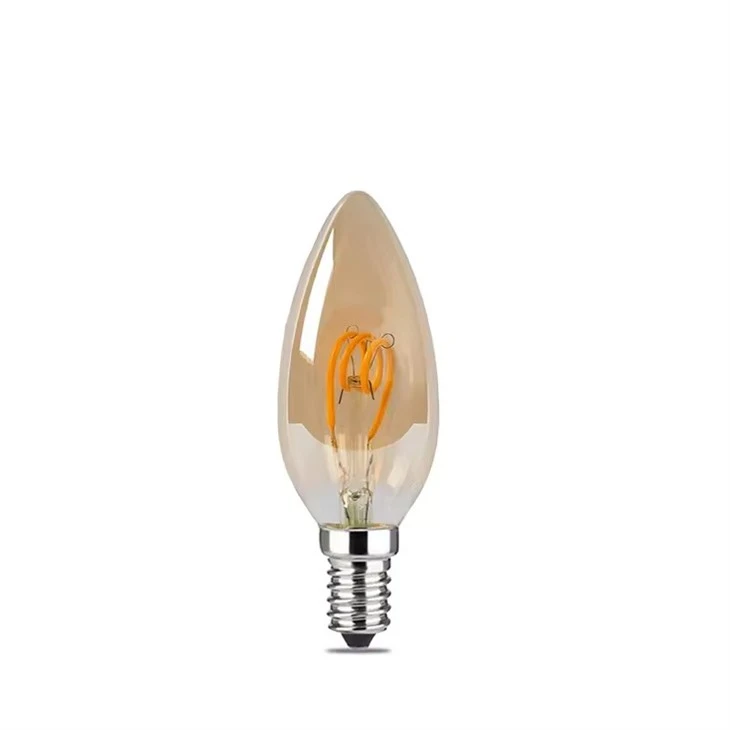 Vintage Dimmable Led Candle Filament Bulb Light suppliers